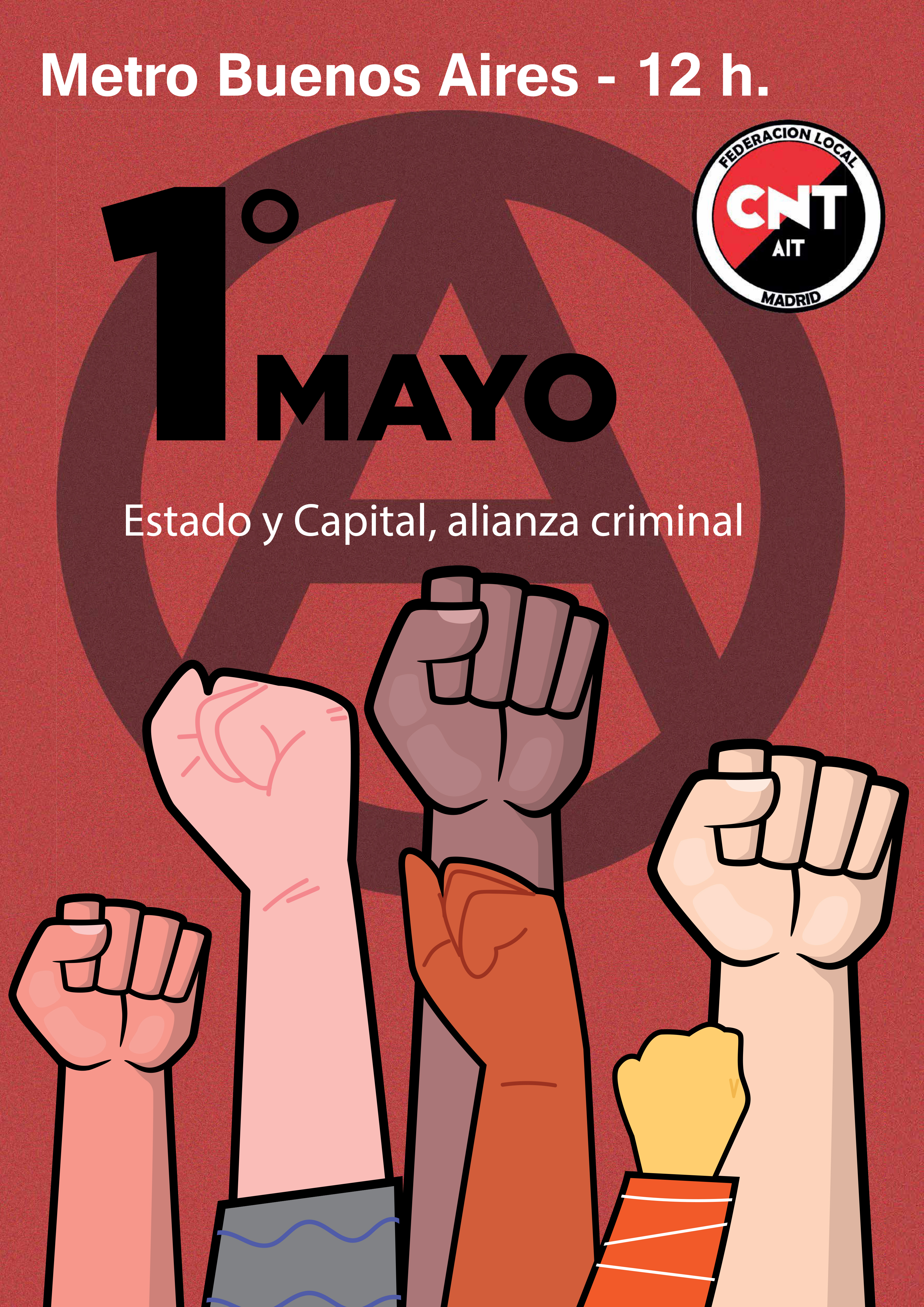 1 de Mayo - Día del Trabajador CNT-AIT